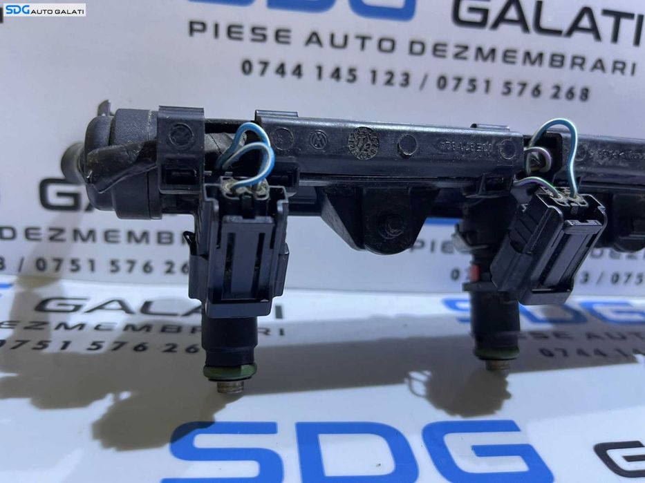 Rampa Presiune Injector Injectoare Skoda Rapid 1.2 CGPC 2013 - Prezent Cod 03E133320A 03E133319E 03E906031C[S0299]