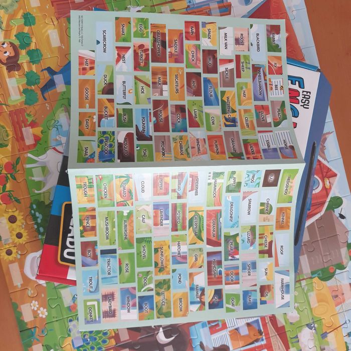 Лот от 2 пъзела за 4-8 години Clementoni и Headu