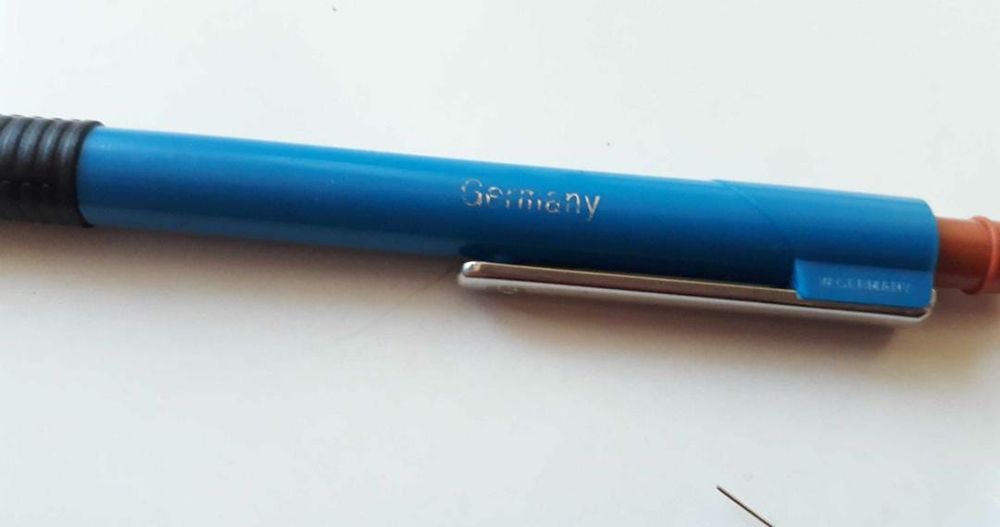 Vechi creion mecanic Staedtler Mars Micro W.Germany , anii 1980