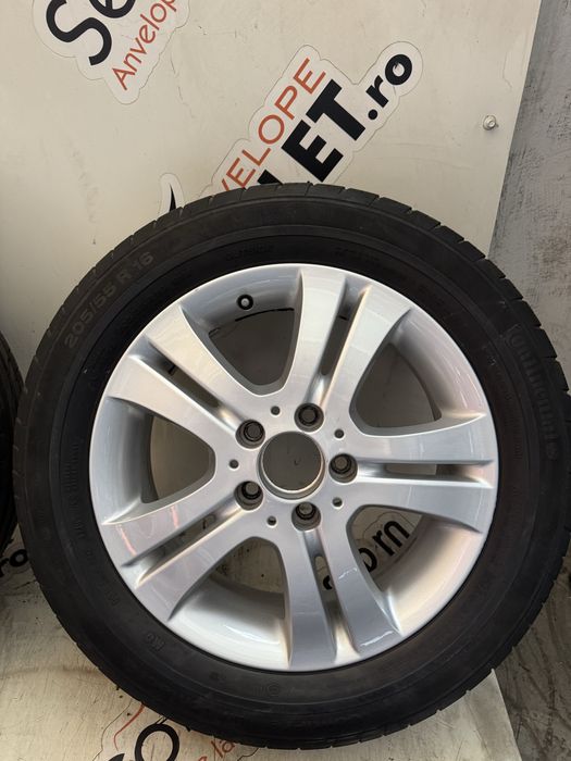 Set Jante R16 + Anvelope pentru Mercedes A Class