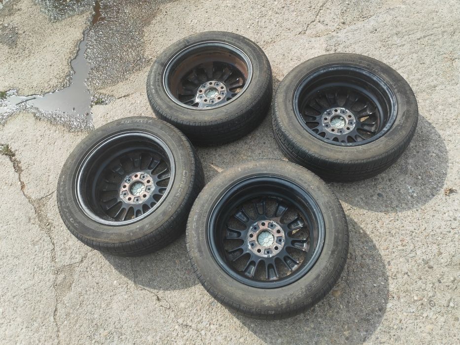 Vând jante bmw seria 1 e87 205 55 R16 pirreli run flat dot 2021