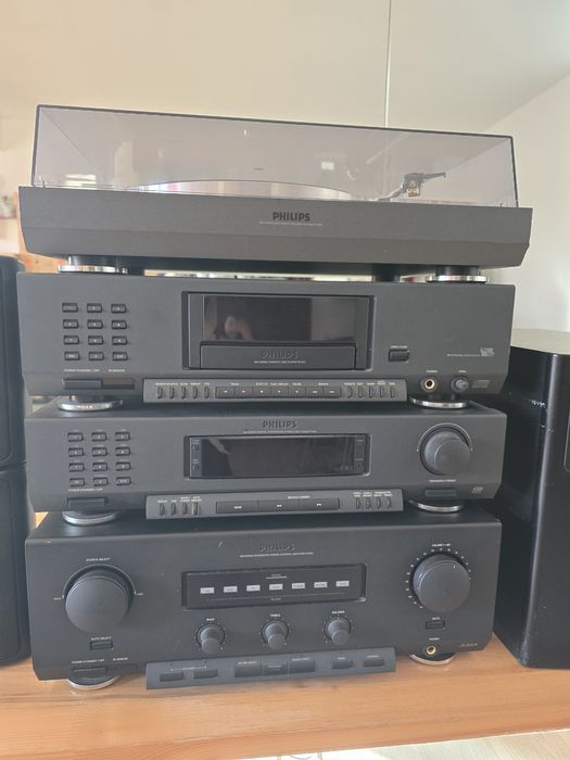 Sistem audio HI-FI Philips Canton cu Pick up vinil
