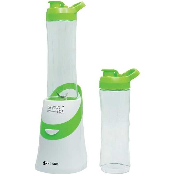 Blender Rohnson 2GO R571 350W 0.6l 1 viteza Alb Verde fara BPA, ca NOU