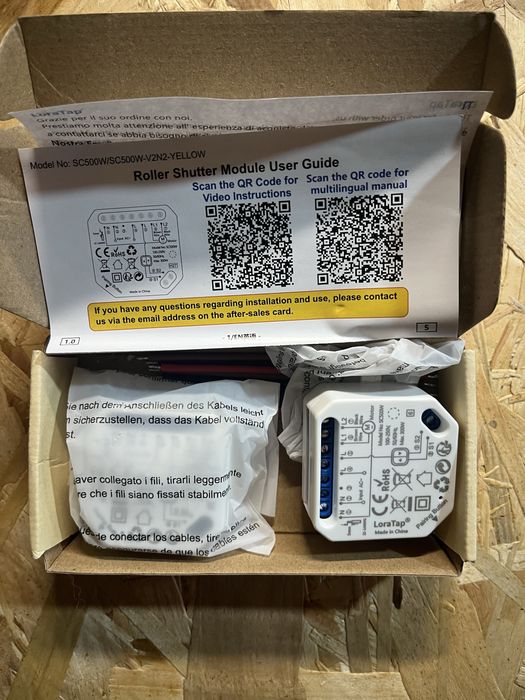 Intrerupator wifi Tuya Smart Life jaluzele electrice