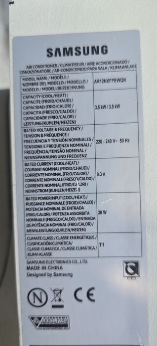 Aer connditionat Samsung, inverter, cu montaj inclus