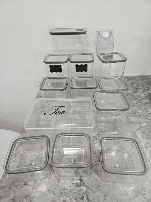 Recipiente organizare bucătărie