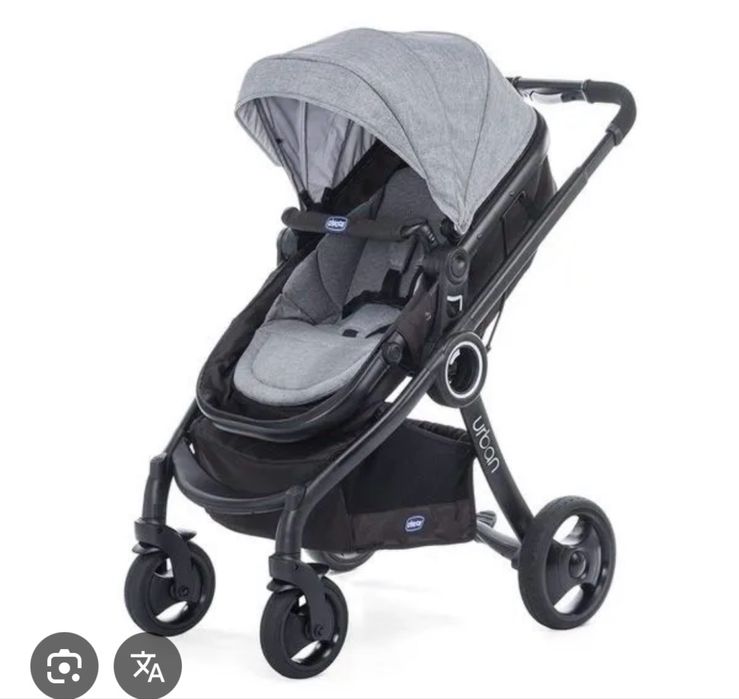 Коляска Chicco urban plus оригинал, колеса для бездорожья кроссовер