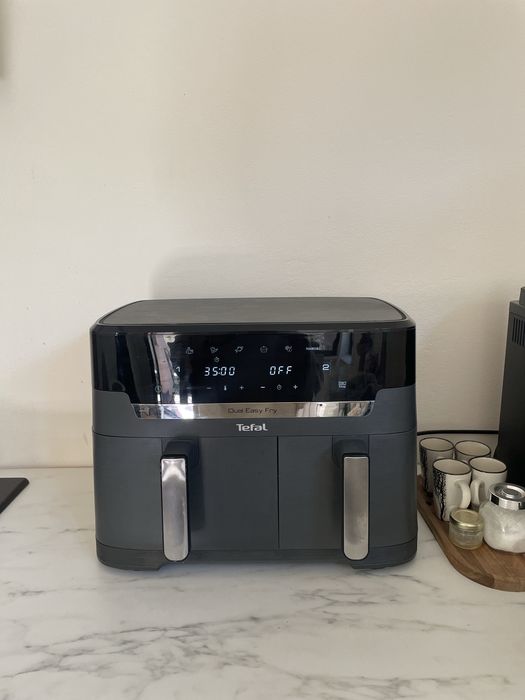 Friteuza dubla cu aer cald Tefal (AirFryer)