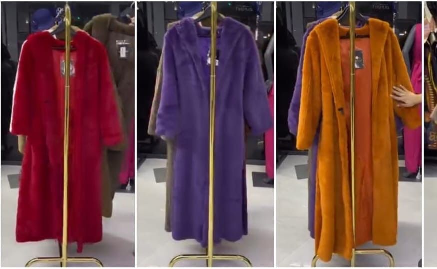 Шубы женские новые