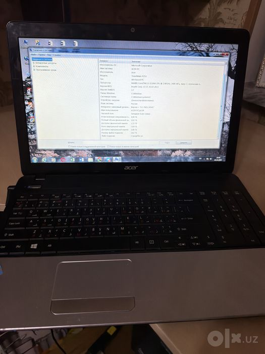 Ноутбук Acer TravelMate P253 / Core i3 / 4 ГБ ОЗУ