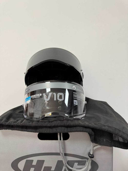 Casca HJC V10 Solid Semi Matt Negru - XL