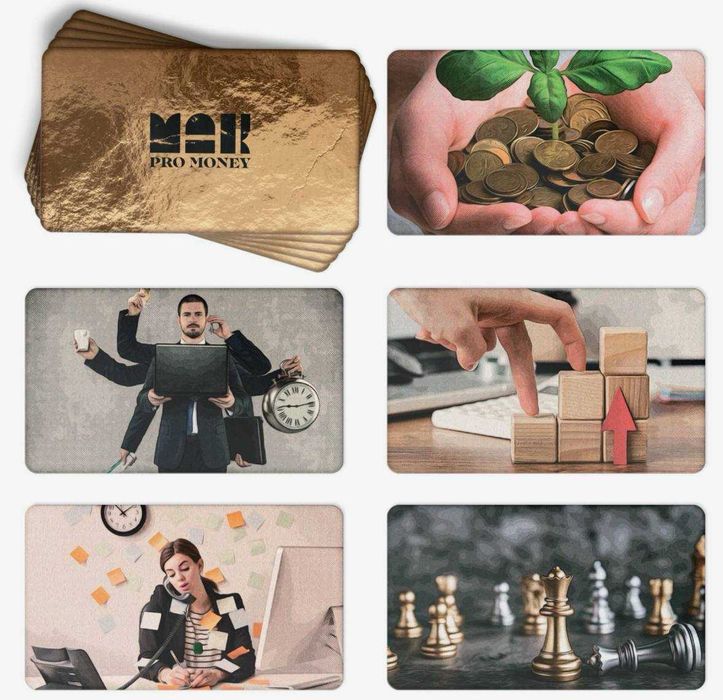Метафорические ассоциативные карты «PRO MONEY», 50 карт