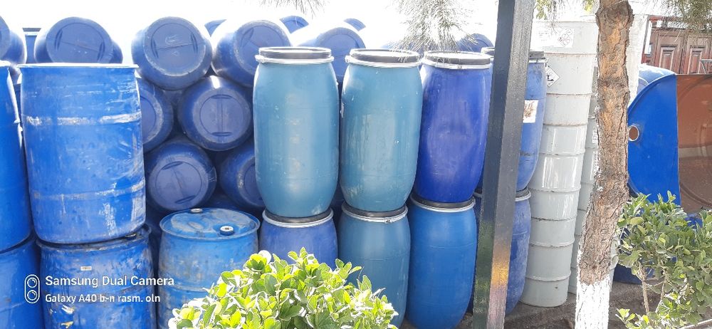 170 litrlik plasmas  bochka bachoklar .  Bochkalar chidamli oftob muz