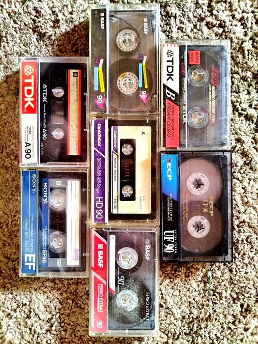 Аудиокассеты б.у