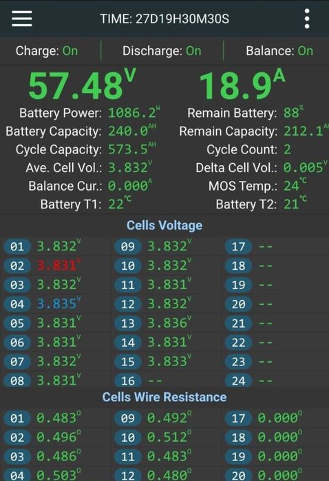 BMS JK , toate modelele disponibile(40 ah,80,100,150,200 500ah)