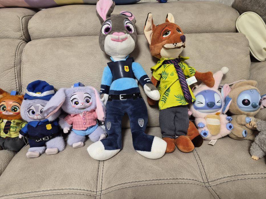Jucarii de plus zootropolis stich kuromi