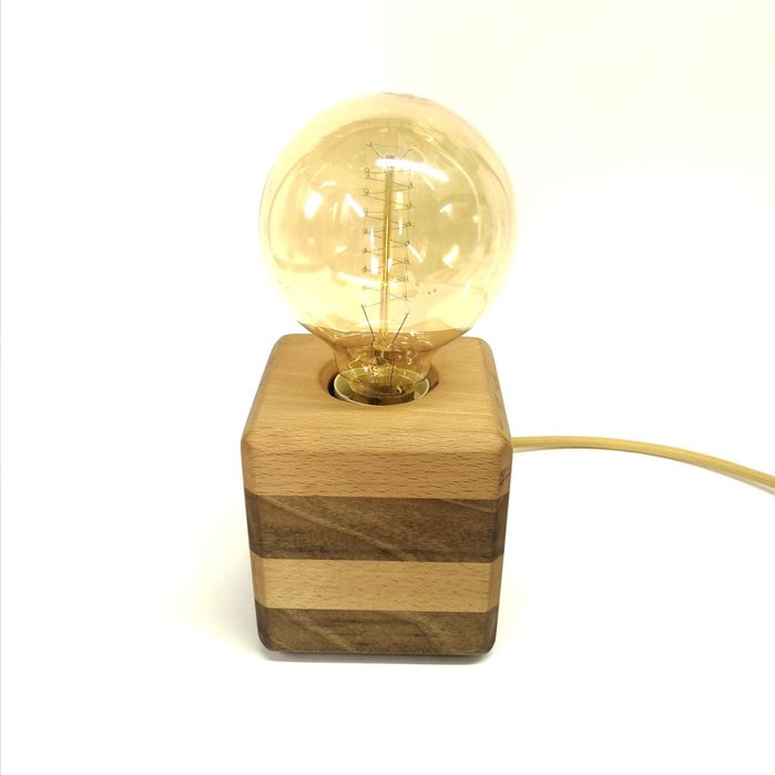 Нощна лампа,настолна лампа,ръчно изработена лампа