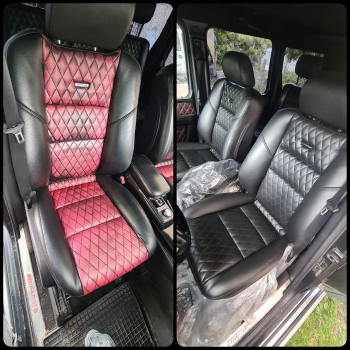 Автотапицерски услуги и боядисване на седалки и волани