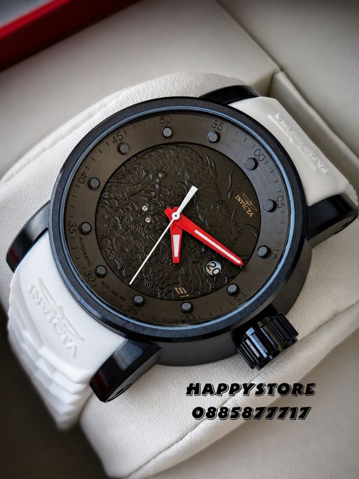 INVICTA Yakuza Black automatic 48 mm, Инвикта нов мъжки часовник