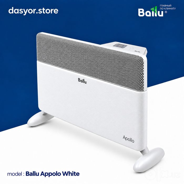 Ballu Apollo | Wi-Fi boshqaruv | 30kvadrat uchun | Original | Dostavka