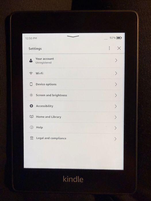 Kindle Paperwhite 10th generation ebook reader