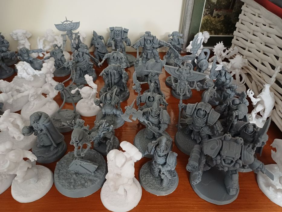 Фигурки warhammer 3д принтирани