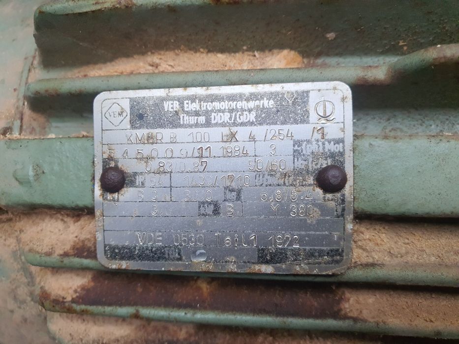 Ел. двигател 3.0 kW / 380V / 1750 обор.