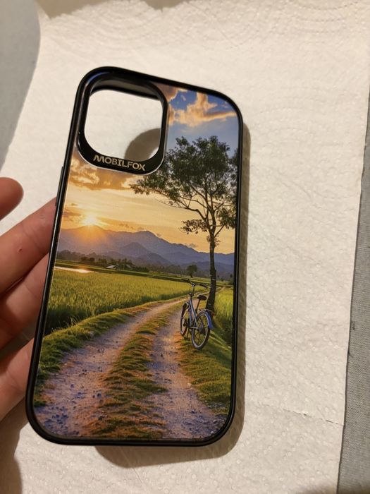 Husă  pentru iphone 16 mobil Fox personalizată !