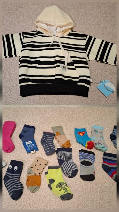 Пакет одежды на мальчика 86-92см