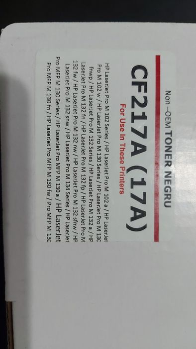 Toner negru BLACK LH-17A / CRG047 / CF217A / CRG047 / (17A)