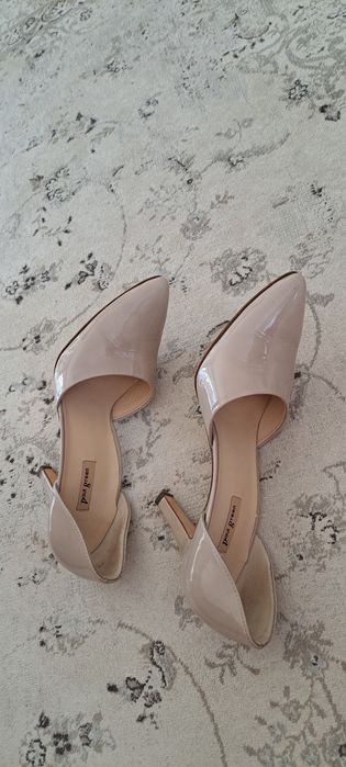 Pantofi dama piele naturala lăcuită 39