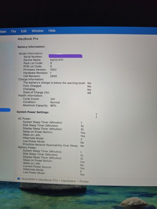 Macbook pro M2 24/1Tb