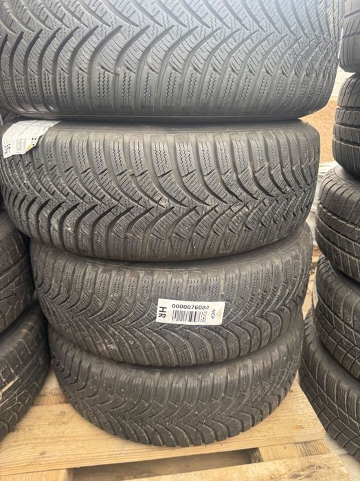 Vand 4 jante de tablă cu anvelope hankook 195 65 15