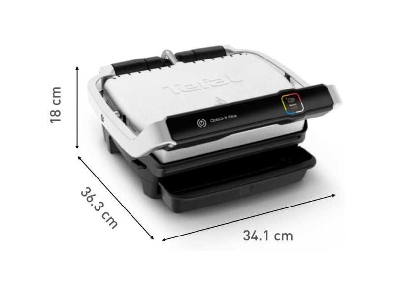 Интелигентен Електрически Грил Tefal OptiGrill Elite GC750D, 2000W