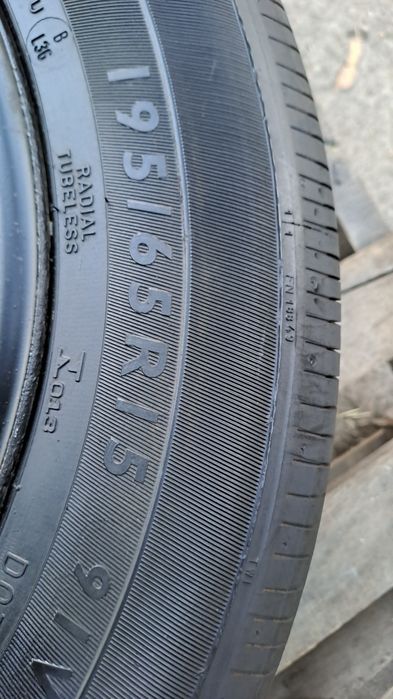 1бр. РЕЗЕРВНА 15" 5Х112мм Голф 5, 6, Туран, Кади/ 5X112mm VW