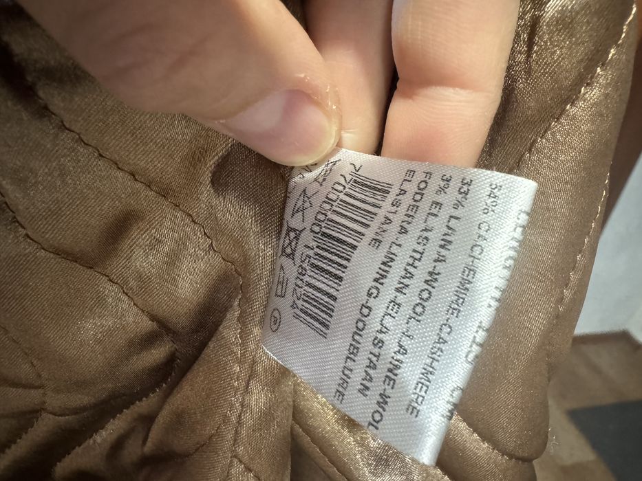 Пальто классическое теплое