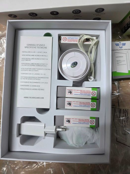 Alarmă wireless WiFi pentru casă, Antiefracție wireless, Tuya, 4G