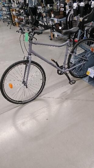 Bicicletă polivalentă Riverside 120 gri - produs resigilat Decathlon