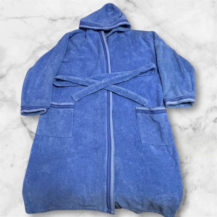 Мъжки халат за баня Yana, син