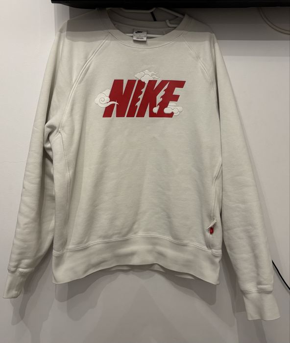 Hanorac Nike sportswear - coconut milk