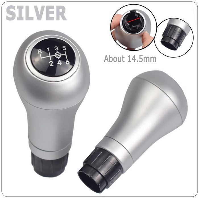 Nuca schimbator Mercedes 14,5mm Silver argintie Class C E Glk