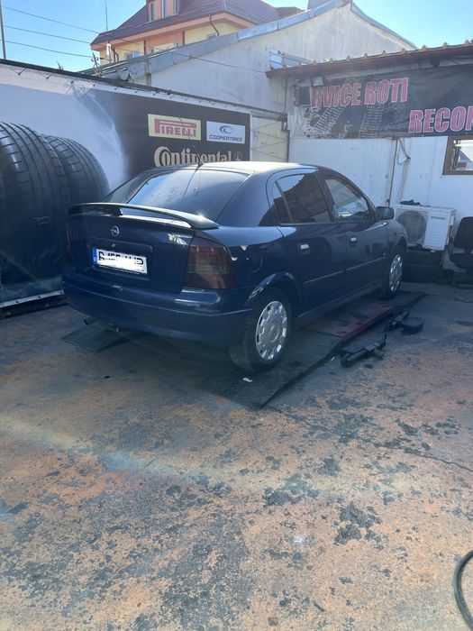 Stopuri/ Lampi Opel Astra G Hatchback cu folie fumurie
