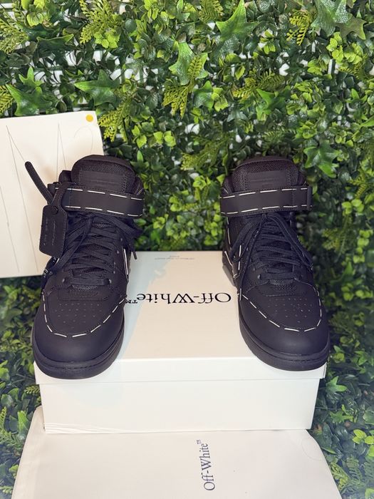 Adidași OFF-WHITE Out Of Office high Sartorial Stitching Black Black