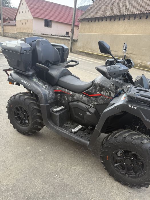 CFMOTO 625 Touring Overland 2024 FULL OPTION -Incalzire Manere Șa Troliu,Camuflaj Pregatit de Sezon