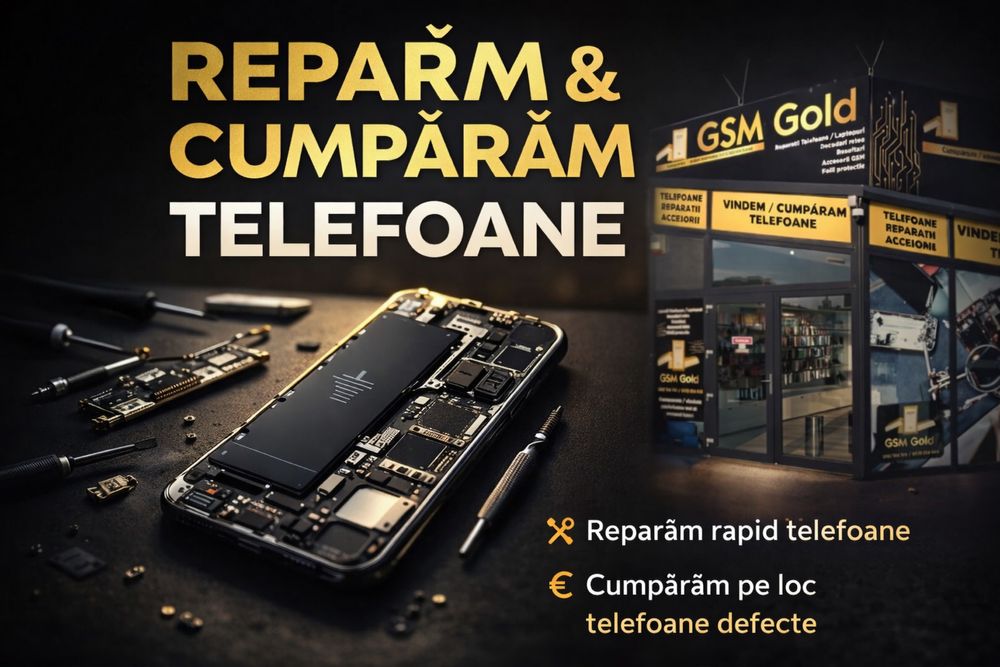 Service GSM GOLD  repara : telefoane,laptopuri,tablete etc)