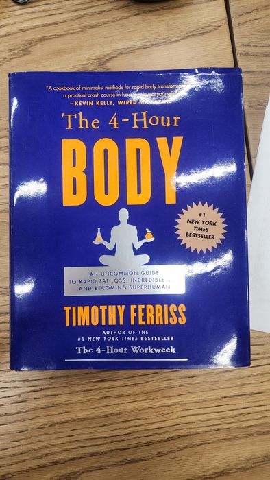 Kitob 4-hour Body transformation Timothy Ferris