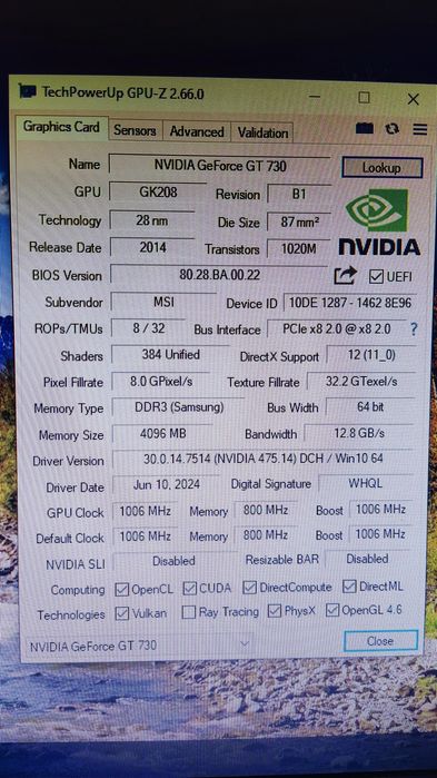 Продам видеокарты GT 730 4Gb