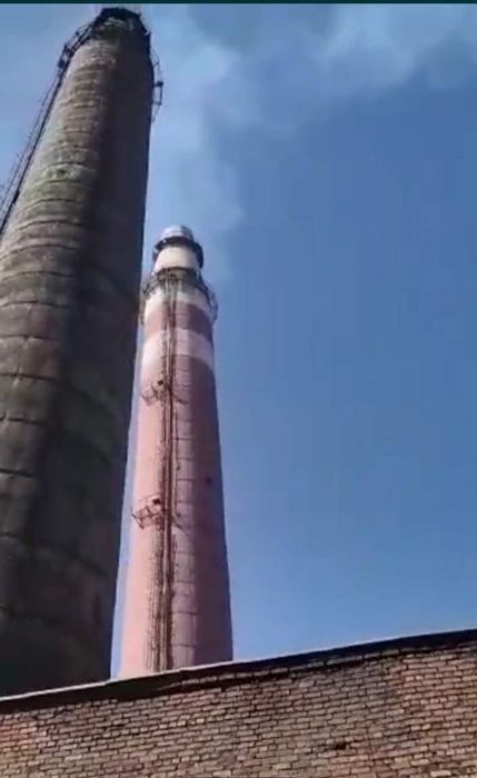 Покраска фасада крыши