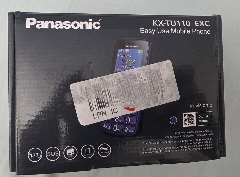 Мобилен телефон Panasonik KX TU-110