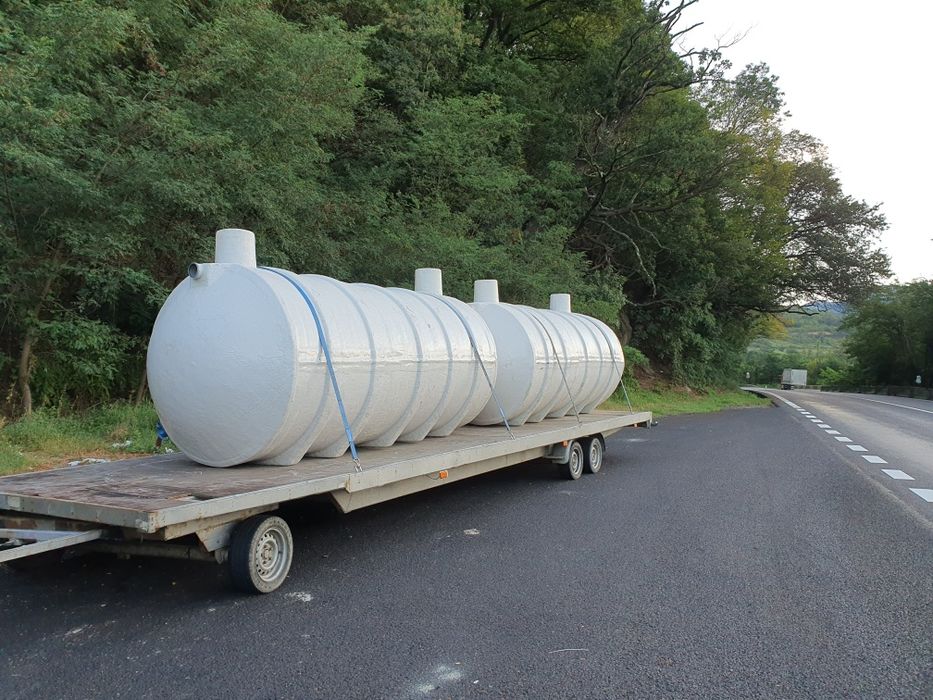 Fosa septica ecologica din fibra de sticla 10000litri asiguram transpo